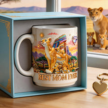 Load image into Gallery viewer, Best Mom Ever - Wild Mama Love Coffee Mug - Personalized Gifts for Mom Coffee Mug PopCulturePrints
