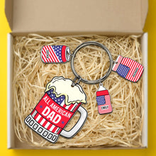 Load image into Gallery viewer, Custom American Dad Keychain - Personalized Beer Mug Design Keychains PopCulturePrints
