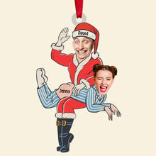 Load image into Gallery viewer, Customized Christmas Couple Ornament | Personalized Holiday Gift | Valentine&#39;s Day Gifts Ornament PopCulturePrints
