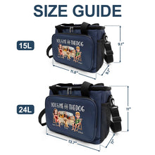 Load image into Gallery viewer, You &amp; Me and The Dog - Personalized Lunch Bag, Cooling Tote Lunch Bag, Cooling Tote PopCulturePrints
