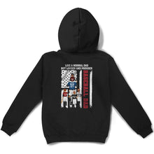 Load image into Gallery viewer, Baseball Dad: Like a Normal Dad, But Louder and Prouder - Personalized T-Shirt T-shirt PopCulturePrints
