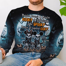 Load image into Gallery viewer, Personalized Spooky Family Halloween Sweatshirt
