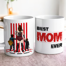 Load image into Gallery viewer, &quot;The Best Mom Ever Mug – Celebrate Mom with Personalized Touch&quot; - Coffee Mug, Custom Gift for Mom, Grandma, or Any Amazing Caregiver Coffee Mug PopCulturePrints
