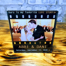 Load image into Gallery viewer, Personalized Acrylic Plaque - &#39;Ours Is My Favorite Love Story&#39; Decorative Plaques PopCulturePrints
