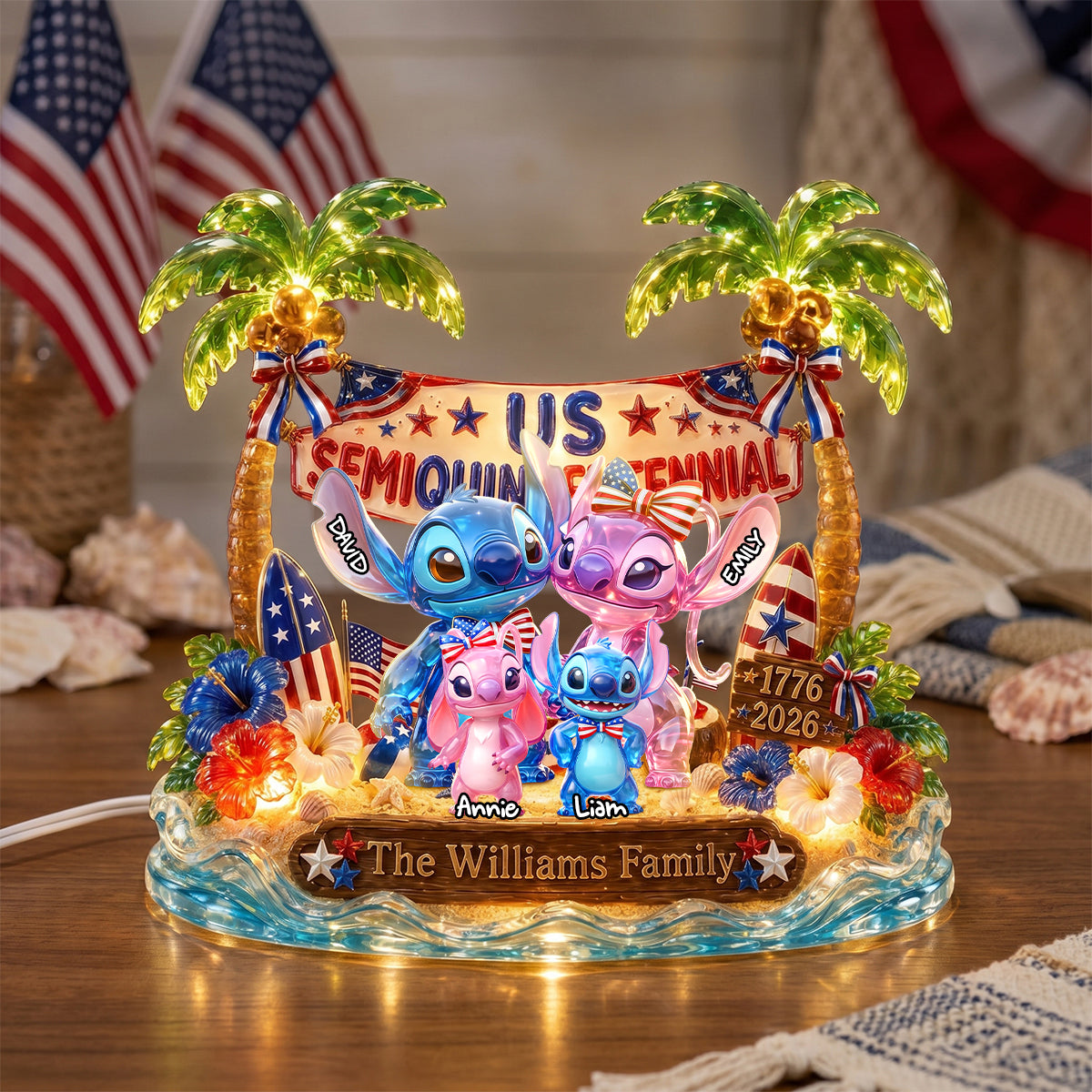 Celebrate Your Family with Personalization - Celebration Family Light Box Gifts Light Box PopCulturePrints