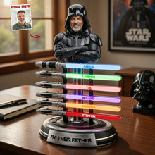 Load image into Gallery viewer, “I’m Their Father” - Unique Personalized Gifts - Custom Universe Acrylic Plaque for Dad, Grandpa, and More! Shaped Plaques PopCulturePrints
