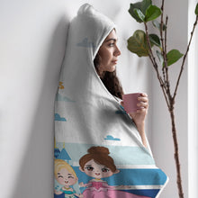 Load image into Gallery viewer, Personalized Disney-Themed Wearable Blanket for Grandma - Mother&#39;s Day Gift Blanket PopCulturePrints
