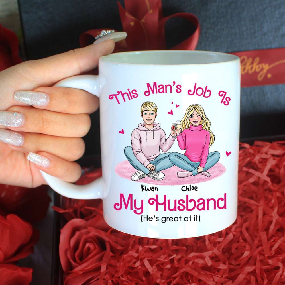 Personalized Romantic Couple Mug - Perfect Valentine's Day Gifts for Him & Her Coffee Mug PopCulturePrints