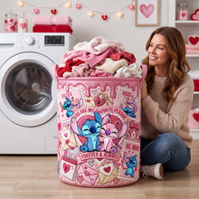 Load image into Gallery viewer, My Favorite One - Personalized Gifts For Couple Quilted Laundry Basket 03PADH110726 Laundry Basket PopCulturePrints
