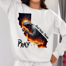 Load image into Gallery viewer, Pray for California Los Angeles Fire Shirt - God Help Them Shirts PopCulturePrints
