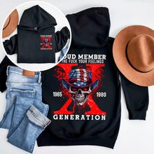 Load image into Gallery viewer, Generation X Attitude Skull Sweatshirt
