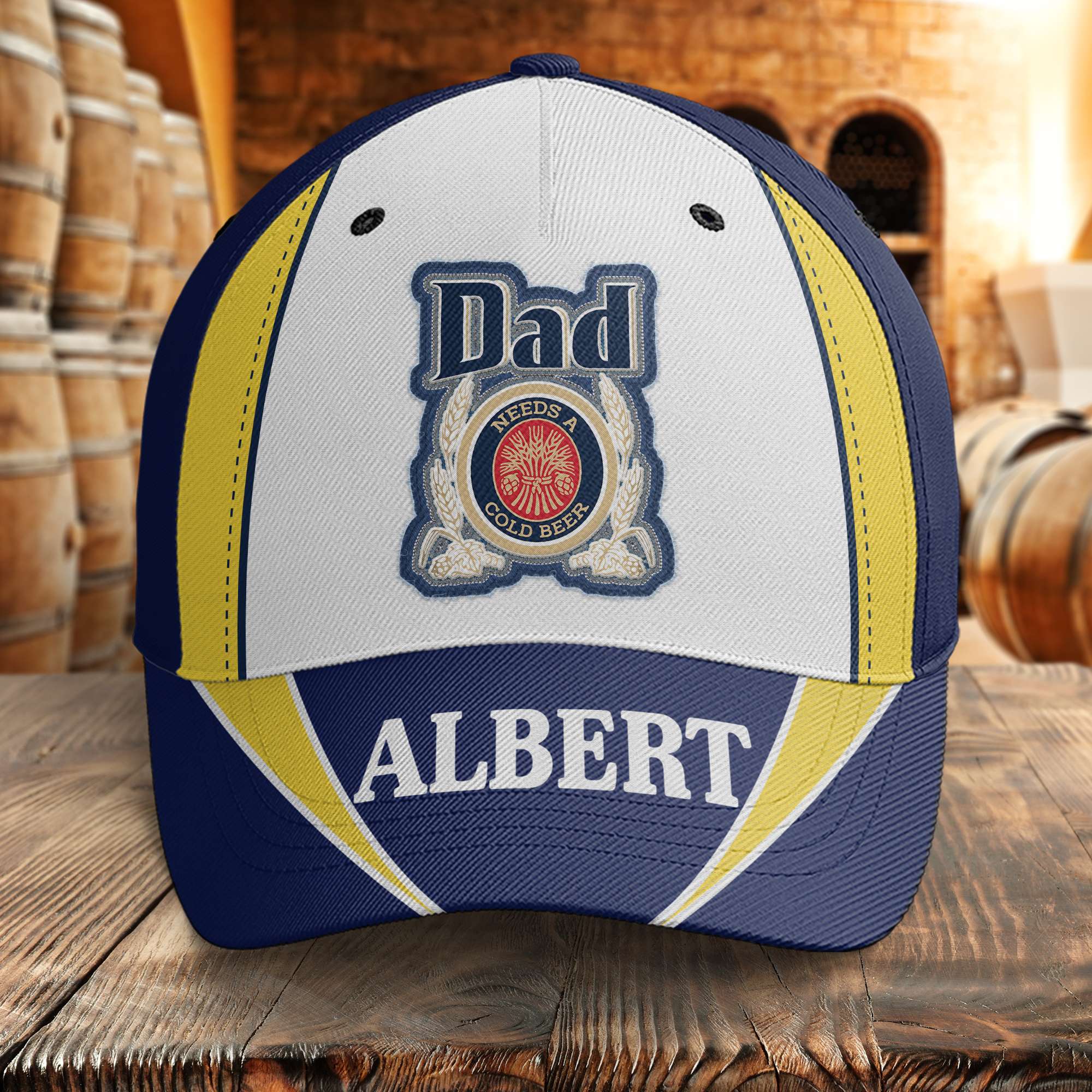 Personalized 'World's Greatest Dad' Classic Cap