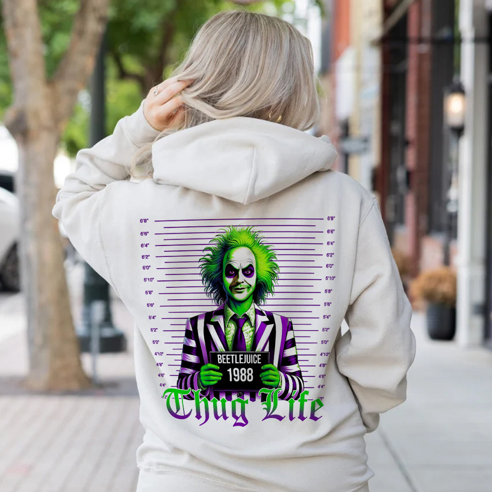 Beetlejuice Thug Life Halloween Shirt for Horror Movie Fans