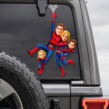 Load image into Gallery viewer, Family Adventure Awaits - Personalized Sticked On Family Fun Car Decal
