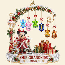 Load image into Gallery viewer, Elevate Your Christmas Spirit - Timeless Christmas Ambience Acrylic Ornament - Personalized Gift for Family &amp; Friends
