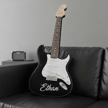 Load image into Gallery viewer, "Play Your Heart Out" - Personalized Custom Photo Gift for Music Lovers - Pillow for Musicians and Music Enthusiasts Pillow PopCulturePrints
