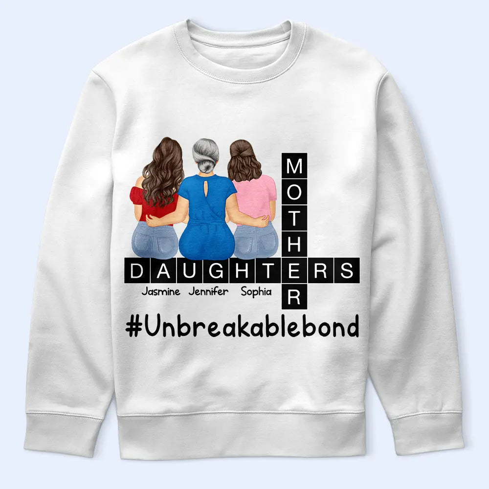 Unbreakable Bond: A Personalized T-Shirt for Moms, Daughters, and Grandmas T-shirt PopCulturePrints