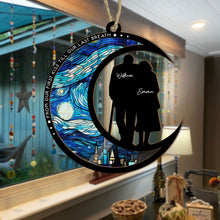 Load image into Gallery viewer, From Our First Kiss Till Our Last Breath - Personalized Suncatcher Ornament Suncatcher Ornament PopCulturePrints
