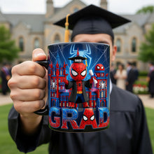 Load image into Gallery viewer, Celebrate Graduation Magic Mug - Personalized Spiderman Gift for Graduates
