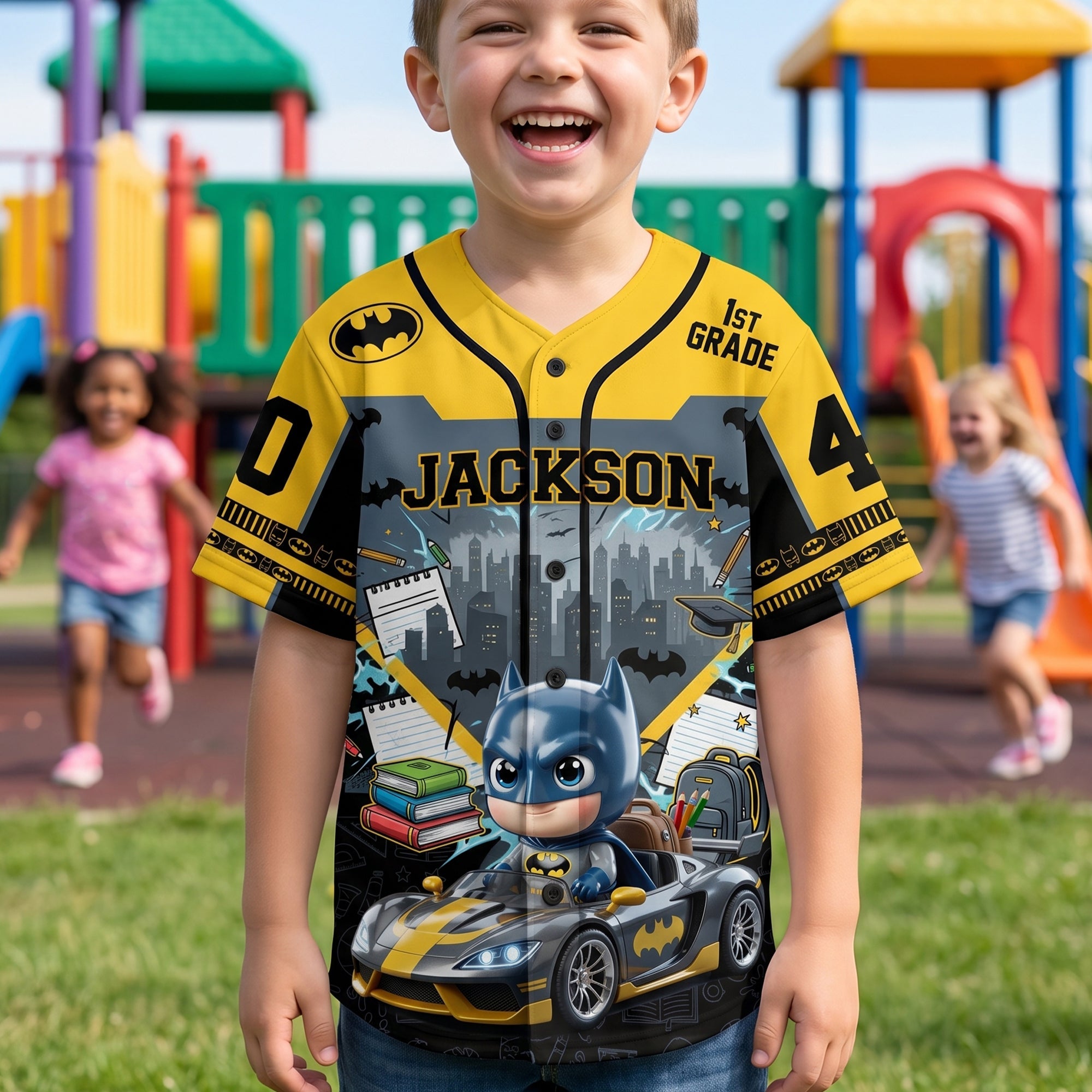 Back to School Adventure - Brilliant Jersey for Kids