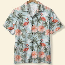 Load image into Gallery viewer, Personalized Hawaiian Shirt with Custom Photo for Couples Hawaiian Shirts PopCulturePrints
