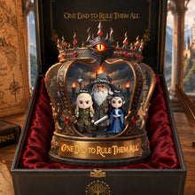 Load image into Gallery viewer, One Dad to Rule Them All - Personalized Acrylic Plaque Gift for Dads, Grandpas, and More Shaped Plaques PopCulturePrints
