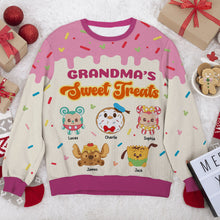 Load image into Gallery viewer, Personalized Grandma&#39;s Sweet Treats Christmas Sweater
