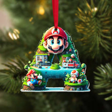 Load image into Gallery viewer, Personalized Movie Lovers&#39; Alphabet Ornament - Christmas Special Ornament PopCulturePrints
