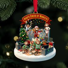Load image into Gallery viewer, Bring Joy and Laughter with Our Funny Boss&#39;s Circus Ornament - Personalized Gift for Fun Office Workers Ornament PopCulturePrints
