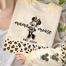 Load image into Gallery viewer, “Embrace Your Inner Mama Mouse” - Personalized Mama Mouse Shirt | Gift for Moms &amp; Grandmas AOP Products PopCulturePrints
