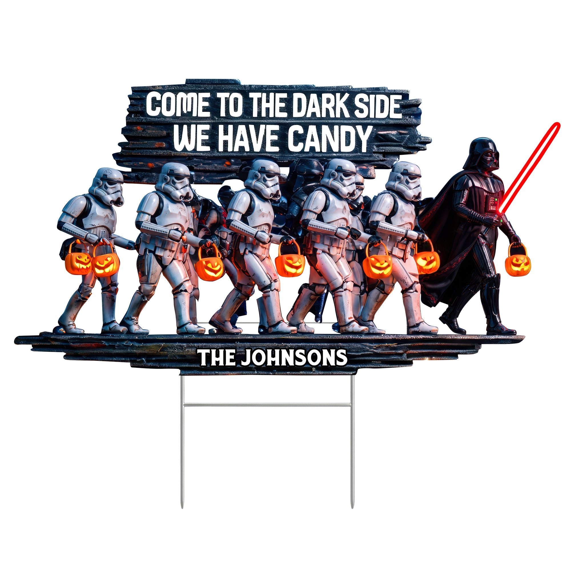 Join the Trick or Treat Squad - Personalized Halloween Yard Sign