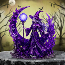 Load image into Gallery viewer, “Embrace Your Magic” - Witch Acrylic Plaque - Personalized Gifts For Witch Lovers Shaped Plaques PopCulturePrints
