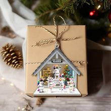 Load image into Gallery viewer, &quot;Bring Joy with Magical Unicorns!&quot; - Personalized Ornament for Officers Ornament PopCulturePrints
