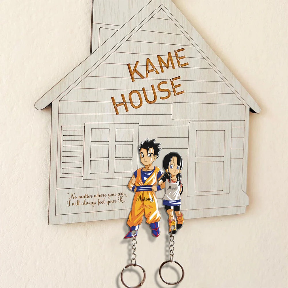 Personalized Key Holder for Couples - Unique Gift Key Holder PopCulturePrints