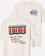 Load image into Gallery viewer, Chicagoland Beef &amp; Spaghetti Recipe T-Shirt - Personalized Gift for Pop Culture Fans
