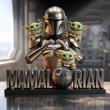 Load image into Gallery viewer, "Celebrate the Bond of Motherhood with Your Favorite Characters" - Personalized Acrylic Plaque for Moms and Grandmas - Custom Gift for Mother's Day Shaped Plaques PopCulturePrints
