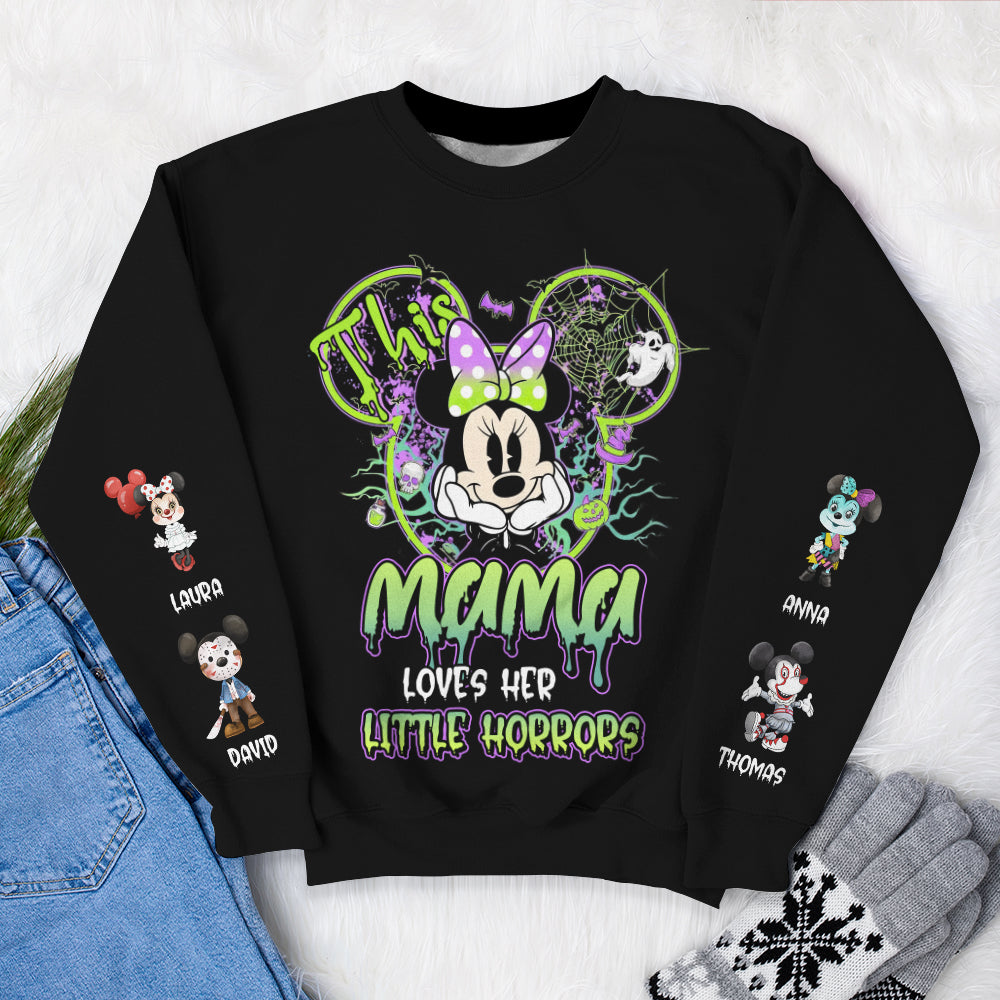 Personalized Spooky Mama Halloween Hoodie