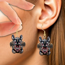 Load image into Gallery viewer, “Embrace Your Fantasies” - Personalized Movie Fans Acrylic Earrings - Unique Gifts for Fantasy Creature Lovers Earrings PopCulturePrints
