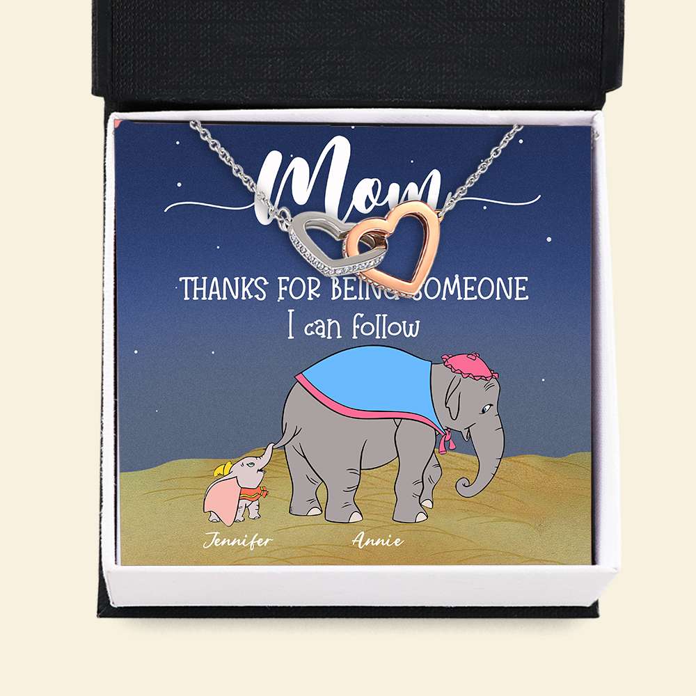 Personalized Mom Necklace with Heartfelt Message Jewelry PopCulturePrints