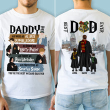 Load image into Gallery viewer, Personalized &#39;Best Dad Ever&#39; Harry Potter Themed T-Shirt
