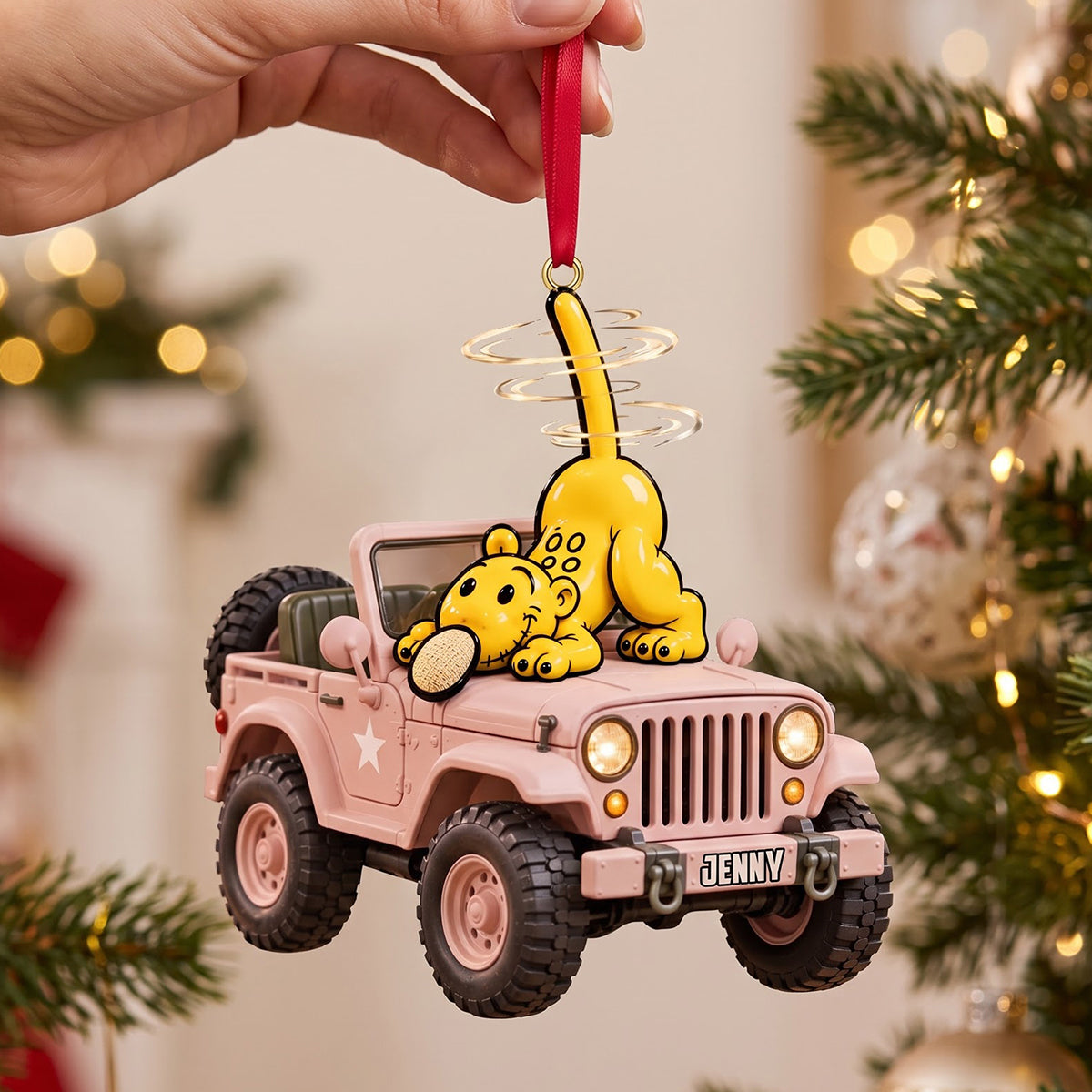 Cute Mysterious Animal Off-road Ornament - Personalized Gifts For Off-road Lovers 03qhtn131026 Ornament PopCulturePrints