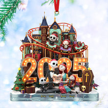 Load image into Gallery viewer, Family 2025 Ornament - Personalized Christmas Ornament for Loving Families Ornament PopCulturePrints
