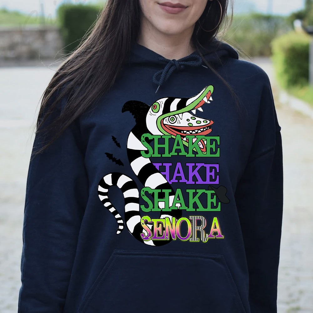 Shake Senora Halloween Sweatshirt - Perfect Gift for Horror Fans