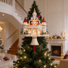 Load image into Gallery viewer, Sweetheart Couple Christmas Tree Topper - Custom Personalized Gift for Couples

