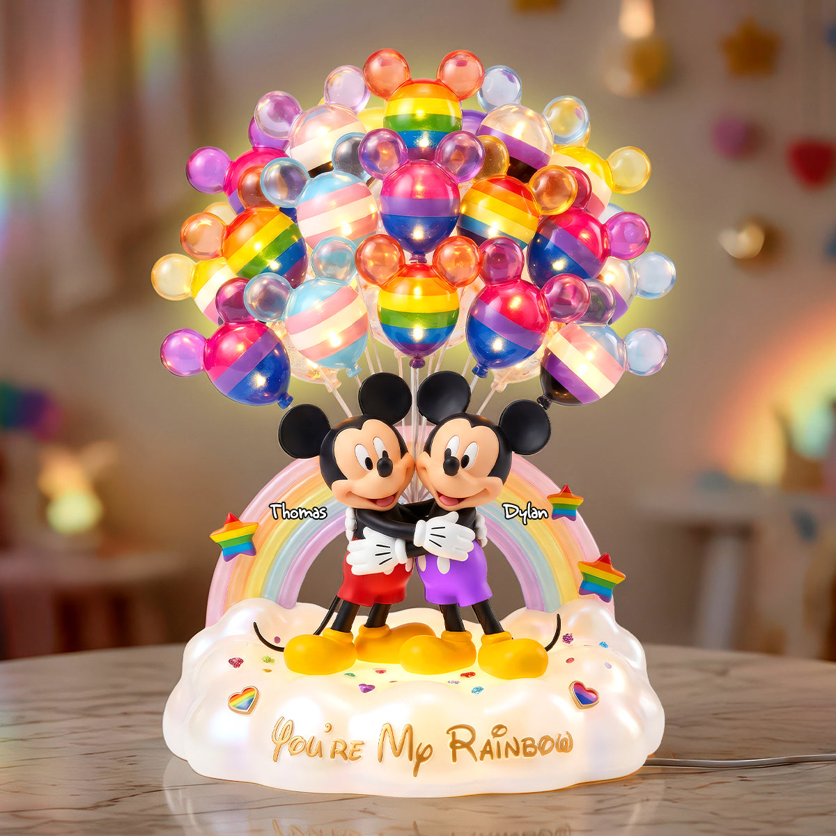 You're My Rainbow - Forever Love Light Box for LGBTQ+ Couples