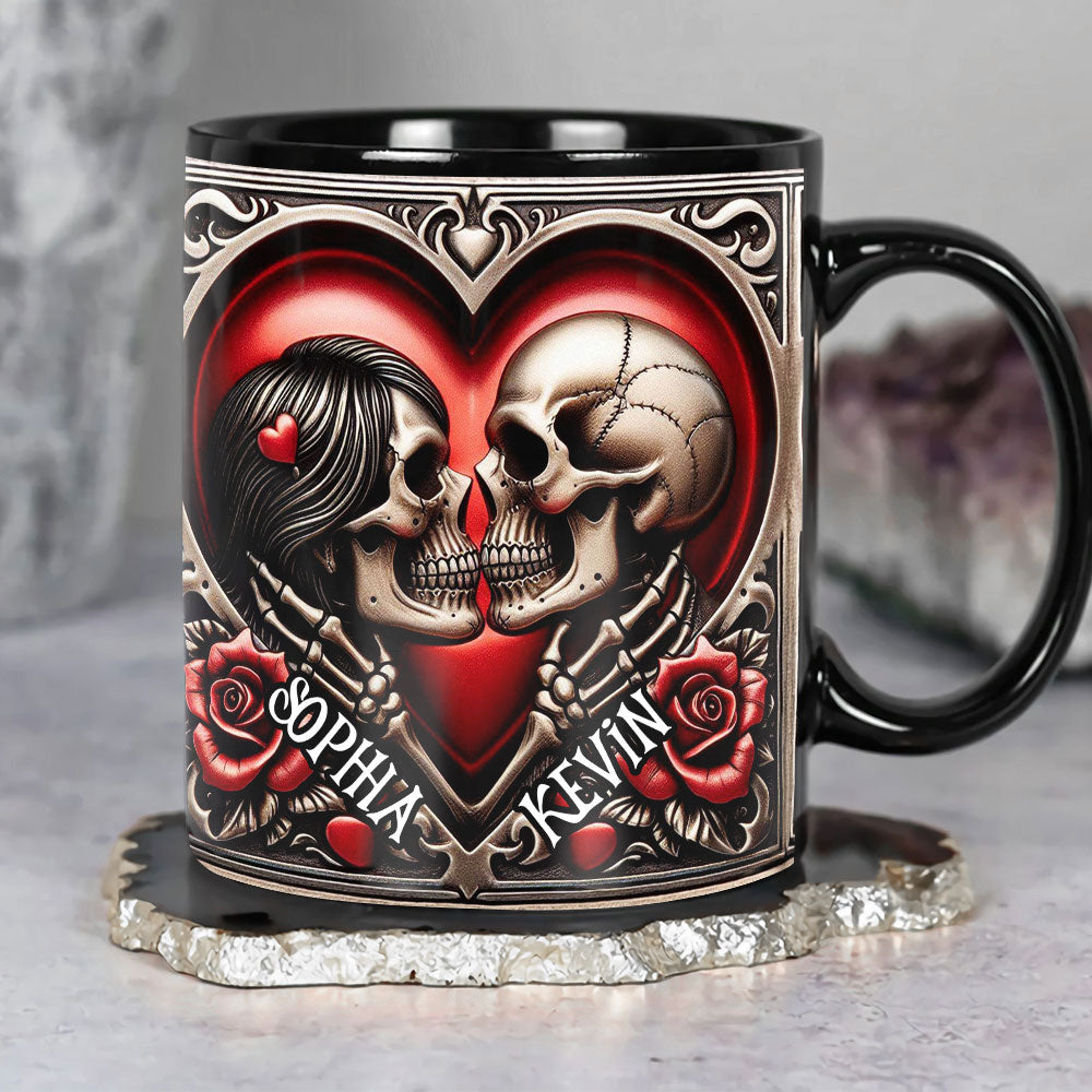 Personalized 3D Wind Spinner - Missing Piece Heart Gift for Couples Coffee Mug PopCulturePrints