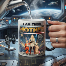 Load image into Gallery viewer, I Am Their Mother - Personalized Sci-fi Space Mom And Kids Magic Ceramic Coffee Mug - Unique Gift For Mom, Grandma &amp; More Coffee Mug PopCulturePrints
