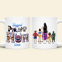 Load image into Gallery viewer, Biggest Pirate Mom Personalized Coffee Mug - Perfect Mother&#39;s Day Gift Coffee Mug PopCulturePrints
