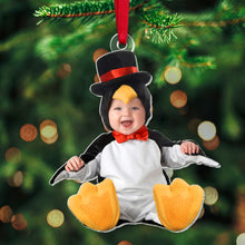 Load image into Gallery viewer, Funny Custom Face For Kids 03hutn260824 Personalized Christmas Ornament Ornament PopCulturePrints
