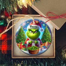 Load image into Gallery viewer, Personalized 420 Christmas Ornament for Weed Enthusiasts Ornament PopCulturePrints
